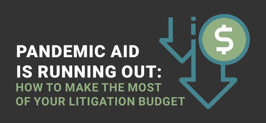 Pandemic Aid is Running Out: How to Make the Most of Your Litigation Budget
