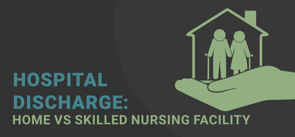 Hospital Discharge to Home Versus a Skilled Nursing Facility